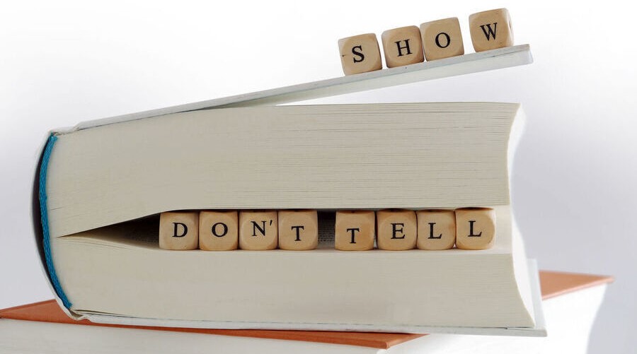 Show, don't tell in content marketing